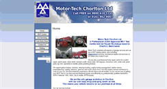 Desktop Screenshot of motortechchorltonltd.co.uk