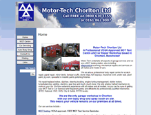 Tablet Screenshot of motortechchorltonltd.co.uk